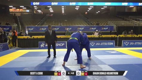 Shaun Donald Holmstrom vs Scott A Cook 2026 Pan Jiu Jitsu IBJJF Championship