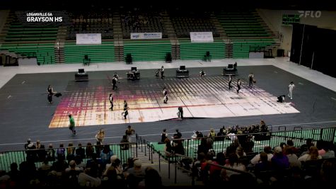 Grayson HS "Loganville GA" at 2026 WGI Guard Buford Regional+