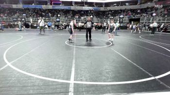 135 lbs 7th Place - Braxton Strait, Willard Youth Wrestling vs Mason Bowerman, Madill Takedown Club