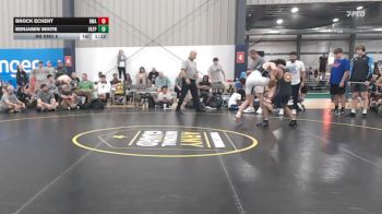 155 lbs Rr Rnd 8 - Brock Eckert, Roundtree Wrestling Academy - BHS vs Benjamin White, Virginia Team Predator - BHS