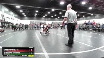 129 lbs Round 2 (8 Team) - Cannon Driscoll, CP Wrestling Academy vs Christian Stewart, Beast Mode
