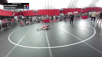 120 lbs Cons. Rd Of 16 - Skya Scrimgeour, Askren Wrestling Academy vs Sophia Doonan, Ironhawk Wrestling Academy