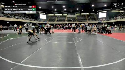 3rd Place - Ethan Ulrick, Chestertown vs Zachary Hernandez, Woodstock