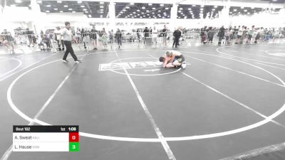 120 lbs Quarterfinal - Aiden Sweat, Kalispell WC vs Logan Hause, Horizon Huskies AZ