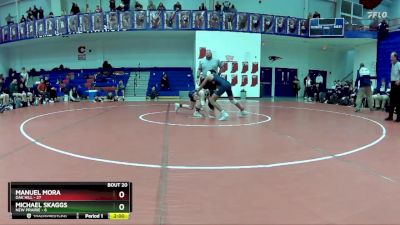 106 lbs Semis & Wb (16 Team) - Manuel Mora, Oak Hill vs Michael Skaggs, New Prairie