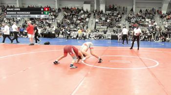 120 lbs Consi Of 8 #2 - Isaac Jung, GA vs Dominic Rodriguez, FL