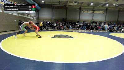 193 lbs Round Of 16 - Chad Sadaka, Bergen Catholic (NJ) vs Adam Waters, Faith Christian (PA)