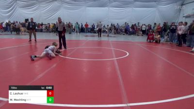 70 lbs Consi Of 4 - Chase Layhue, Fayette City vs Miles Mechling, Kittanning