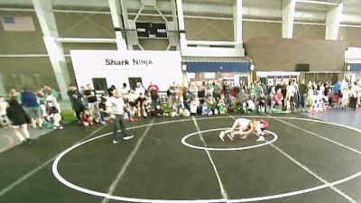 84 lbs Round 3 (4 Team) - Colt Bartell, Stout vs Abel Reed, Idaho 1