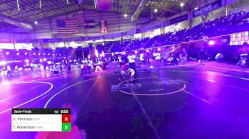 40 lbs Semifinal - Cael Penrose, Bozeman WC vs Titan Robertson, Toss Em Up Wr Ac