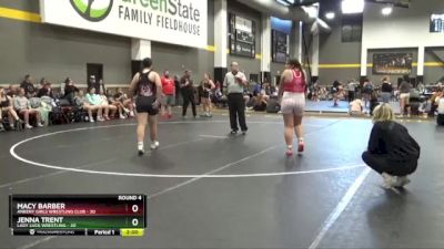 190 lbs Round 4 (16 Team) - Jenna Trent, Lady Luck Wrestling vs Macy Barber, Ankeny Girls Wrestling Club