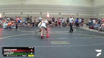 108 lbs Round 2 (6 Team) - Chase Gray, MO Outlaws vs Izayiah Chavez, Untouchables