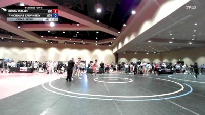 190 lbs Cons. Semis - Brody Ismael, New Jersey vs Nicholas Zadvinskiy, New York