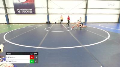 110 lbs Rr Rnd 3 - Sam Kline, The Stable vs Dexter Ward, Upstate Uprising Blue