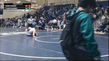 215 lbs 3rd Place - Cash Colbert, St. Paul VI vs Tyler Palumbo, Christian Brothers Academy