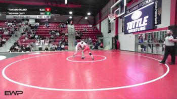 157 lbs 5th Place Match - Rowan Cody, Bentonville West High School vs Takumi Okuno, Austin Westlake