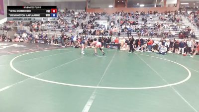 73 kg Champ. Rd Of 16 - Mya Dobrinski, Cowboy Wrestling Club vs Remington LaFlamme, Wyoming Seminary