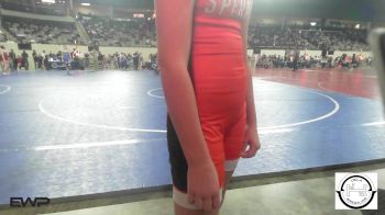 96 lbs Quarterfinal - Skyler Klein, Sperry HS Girls vs Emerson Rollings, Tulsa Blue T Panthers