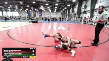 68 lbs Rd# 1 9:00am Friday - Kaden Williamson, Iowa Black vs Troy Plankenhorn, Terps XPress