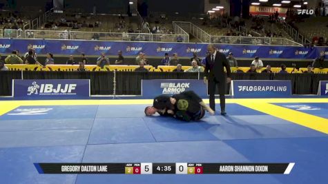 Aaron Shannon Dixon vs Gregory Dalton Lane 2026 Pan Jiu Jitsu IBJJF Championship