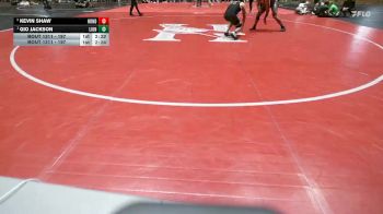 197 lbs 1st Place Match - Gio Jackson, Life University vs Kevin Shaw, Huntingdon
