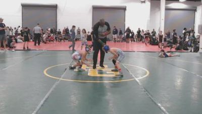 60 lbs Rr Rnd 5 - Bryson Grossman, Mat Warriors Red - BK8E vs Colton Kirwan, Team Gotcha - BK8E