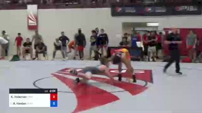 57 kg Round Of 32 - Koda Holeman, Central Coast Regional Training Center vs Archer Heelan, Nebraska Golden Eagles Wrestling Club