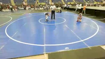 74 lbs Rr Rnd 3 - Noah Sanchez, Duran Elite vs Rhyler Wyatt, Black Cat WC