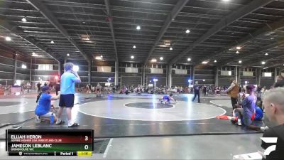 95 lbs Round 1 - Jameson LeBlanc, Grindhouse WC vs Elijah Heron, Aspire Higher USA Wrestling Club