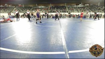 80 lbs Final - Grayson Wolf, Wolfpak Wrestling vs Mason McDaniel, Chickasha Youth Wrestling