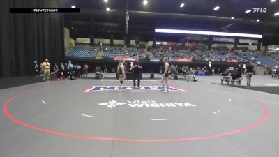 160 lbs Champ. Round 1 - Isabella Deeds, Hastings vs Abigail Sebesta, Ottawa