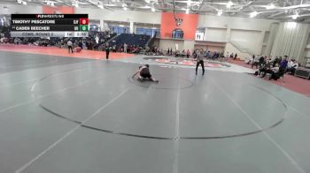 125 lbs Cons. Round 2 - Caden Beecher, Utica vs Timothy Pescatore, St. John Fisher