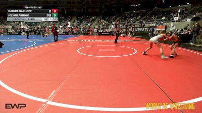75 lbs Round Of 16 - Oaklee Karhoff, Eierman Elite vs Jolynn Arnold, Sperry Wrestling Club