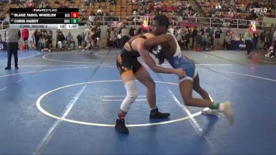 152 lbs Cons. Round 2 - Chris Hardy, Dunbar Wrestling Club vs Blake Tabol Wheeler, Bloom Carroll Bulldogs