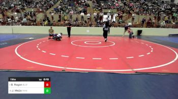 73 lbs Consi Of 8 #2 - Brody Ragan, Bluff Wrestling Club vs Joseph Mejia, Teknique Wrestling