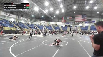 65 lbs Quarterfinal - Rocco Pacifico, Arvada West vs Max Huntsinger, Teller Takedown