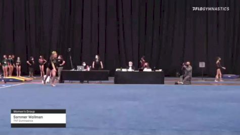 Sommer Wollman - Women's Group, TNT Gymnastics - 2021 Women's Xcel Region 4 Championships