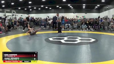 90 lbs Round 4 (6 Team) - King Hawkins, Mat Assassins vs Mario Demarco, Lake Wrestling Club
