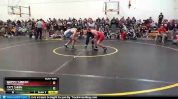Round 3 - Tate Smith, Central Springs vs Quinn Huinker, South Winneshiek