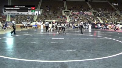 6A 138 lbs Cons. Round 4 - Isaiah Bowman, Stanhope Elmore vs Braylon Hill, Mcadory