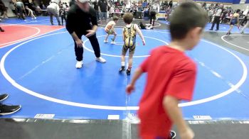 46 lbs Consolation - Ryker Campbell, Pryor Tigers vs Rhett Lewis, Dark Cloud Wrestling Club