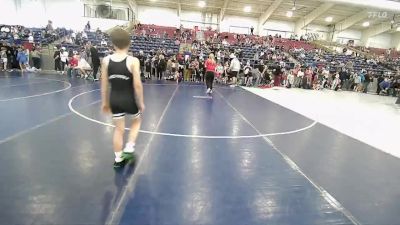 80 lbs Champ. Round 1 - Cole Ward, Sanderson Wrestling Academy vs Lyncoln Morris, Midway Wrestling Clug