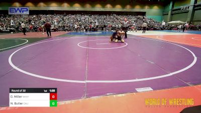 126 lbs Round Of 32 - Derrick Miller, Westview vs Noah Butler, California Grapplers