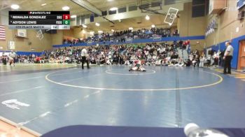 125lbs 5th Place Match - Adyson Lewis, Pasco (Girls) vs Reinalda Gonzalez, Davis (Girls)