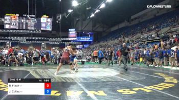 182 lbs Cons 16 #1 - Blake Flach, Wisconsin vs Jimmy Colley, Michigan