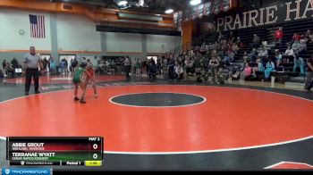 G-1 lbs Round 5 - Abbie Grout, Highland, Riverside vs Terranae Wyatt, Cedar Rapids Kennedy