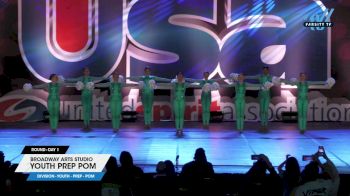 Broadway Arts Studio - Youth Prep Pom [2025 Youth - Prep - Pom Day 1] 2025 USA All Star Dance Super Nationals