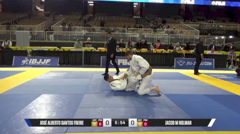 José Alberto Santos Freire vs Jacob M Holman 2025 Pan Jiu Jitsu IBJJF Championship