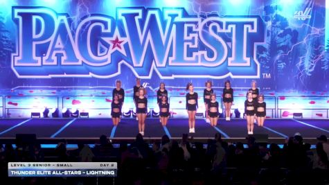 Thunder Elite All-Stars - Lightning [2026 L3 Senior - Small Day 2] 2026 PacWest Grand Nationals