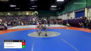 Match - Parker Davidson, Pa vs Kyle Montaperto, Nc
